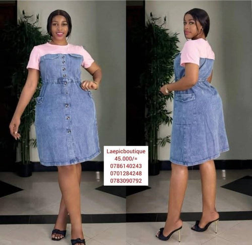NEW STOCK 🌺🌺DENIM DRESS.