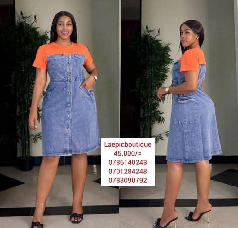 NEW STOCK 🌺🌺DENIM DRESS.